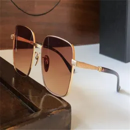 Modedesign K Gold Sonnenbrille 8024 quadratischer Rahmen Mann beliebter und einfacher Stil klassische Modellierung vielseitig im Freien UV400 Protectiv279P