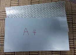 10 folhas/pacote a4silver void etiquetas de papel de impressão de papel autoadesivo a4 impressão em branco etiqueta adesiva personalizada 240229