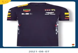 F1チームレーシングTシャツポリエステルクイックドライリングVerstappenファン