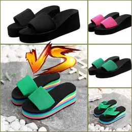 High quality GAI Summer Women men Beach Flip Flops Classic Ladies Cool Flat Slipper Female Sandals Shoes