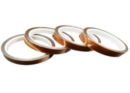 5mm Hightemperatur Adhesive Tape 10mm 20mm värmebeständig brun tejp 25mm 30 mm bred 33 m lång tejp för sublimeringsmaskin5169840