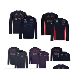 Abbigliamento da motociclista Nuova maglietta da corsa F1 Maglietta sportiva di squadra Stesso stile Personalizzazione Consegna a domicilio Automobili Motociclette Moto A Dhos8