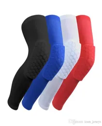 Honeycomb Socke Sport Sicherheit Basketball Sport Kniepolster Gepolsterte Knieorthese Kompression Knie Sleeve Schutz Erwachsene Kinder Knieschützer Cal9758025