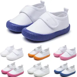 Vårbarn Canvas Running Shoes Boy Sneakers Autumn Fashion Kids Casual Girls Flat Sports Storlek 21-30 GAI-4 XJ XJ
