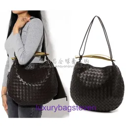 Bottgs Vents's Sardine Original Tote Bags Online Store New Womens Bag Sheepskin Woven Medium Sardine Shoulder Tote With Real Logo