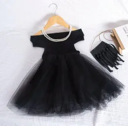 2020 Newborn Baby Girls OfftheShoulder Tutu Dress Sleeveless Infant Toddler Princess Party Tulle Sundress6471603