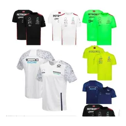 Motorradbekleidung F1-Rennhemden Sommer Neues kurzärmliges Trikot im gleichen Stil Kundenspezifische Drop-Lieferung Automobile Motorräder Motorc Dhnj9