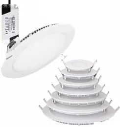 Ścierzysty LED wpuszczane w dół Lampa Lampa WarmNaturalcool White Superthin LED Lights Drives6977605