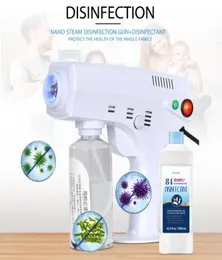 selling Electric designed 1300W 280ml nano spray gun disinfectant for disinfection with blue ray sterilization3217430