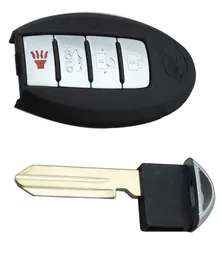 Garanterad 100 4Buttons Smart Remote Key Shell Case för Nissan Sentra Maxima Altima 3370090