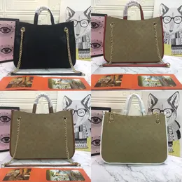 Horsebit 1955 Retro Gold Buckle Presbyopic Logo Stain Counter Canter Canvas حقيبة تسوق حقيبة تسوق محمولة حقيبة كتف محمولة