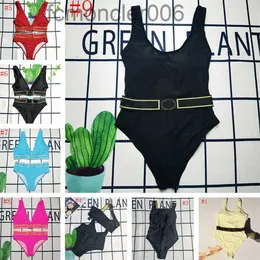 Mode Damen Bademode Bikinis Unterwäsche Brief Drucken Designer Badeanzüge Dame Sexy Badeanzug mit Brust Gepolstert 70VD