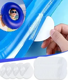 Pool Accessories 30PCS Swimming Float Repair Patch PVC Inflatable Toy Tape Clear Ring Air Dinghies Adhesives3240813