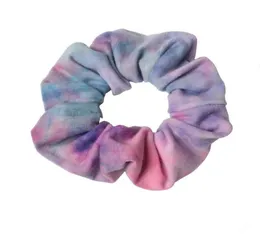 3 pçsset gravata tingida scrunchie conjunto acessórios de cabelo para mulheres meninas headbands borracha elástica laço de cabelo corda anel rabo de cavalo hold7717077