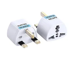 US EU AU to UK AC power Plug Converter Travel Charger Adapter Outlet Convertor Socket 1000pcslot8160131
