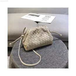 Borse di lusso intrecciate in vera pelle Borse per la spesa Borse da donna Borsa tote nuvola di qualità Borsa a mano da donna economica