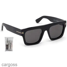 Tom Fords TF Mens Sunglasses Designes Brandsファッション豪華な屋外夏fausto幾何学キットT8st 9xny H8i4