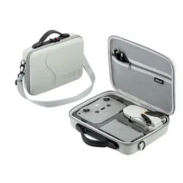 DJI mini 2 axelväska förvaringsfodral bärbar bärande vattentät pu handväska för mavic se drone tillbehör 240229