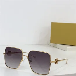 Novos óculos de sol quadrados de design de moda 4006s Metal Frame com decoração de diamante simples e popular estilo high end Outdoor UV400 Protetive Eyewear