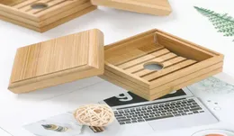 14 estilos de madeira saboneteiras bandeja titular bambu natural armazenamento sabão rack caixa recipiente madeira banheiro saboneteira caixa armazenamento 6782077