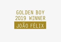 Golde Boy 2019 수상자 Joao Felix 매치 세부 정보 축구 패치 배지