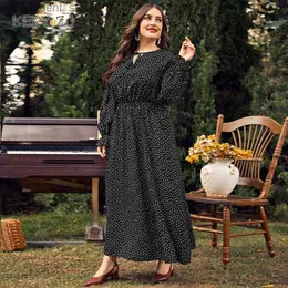 Urban Sexy sukienki Keby ZJ 3xl 4xl Plus Size Women Odzież Elegancka długi rękaw