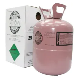 Freon Steel Cylinder Packaging R410A 25lb Tank Cylinder Refrigerant for Air Conditioners to us