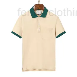 Homens Polos Designer 2023 Mens Polo Camisa Homem Moda Cavalo Camisetas Casual Homens Golf Verão Bordado High Street Tendência Top Tee Tamanho Asiático QAQ 0MHM