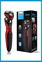 U U121 Face Care Men Beard Trimmer Machine uppladdningsbar elektrisk rakapparat Flytande bladhuvuden Rakar rakknivar 1001441785