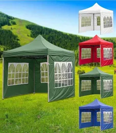 Tendas e abrigos 1 pcs Fourcorner Folding Tent Pano Personalizado À Prova D 'Água Ao Ar Livre Camping Stall Gazebo Replacement6690245