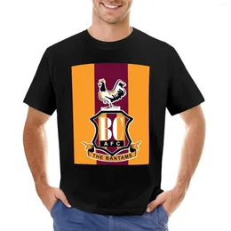 Canotte da uomo Bradford City Poster T-shirt Edizione T-shirt Magliette divertenti Grafica da uomo vuota