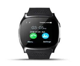 T8 GPS Smart Watch Bluetooth Passometr Sports Tracker Inteligentny ręka na rękę z zegarem SIM SIM Camera Smart Bransoleta na iOS A2195626