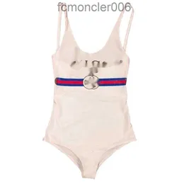 Bikini GG Designer ملابس السباحة النسائية قطعة واحدة من ملابس السباحة تغطي بطنه النحيف والمثير نفس النمط مثل النجوم الكورية على 3p