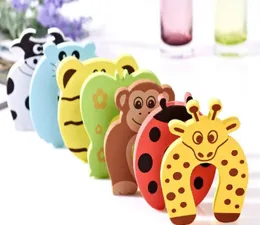 New Care Child Kids Baby Animal Cartoon Jammers Stop Door Stopper Holder Lock Safety Guard Finger 7 Styles3518792
