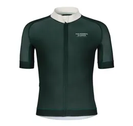 2019 Pro Team PNS Summer Men039s Jersey koszulka Krótkie rękawy Szybki suchy rower MTB Tops Ubranie Zużycie Silikon