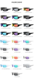 Polarize Spor Güneş Gözlüğü Erkek Kadın Bisiklet Bisiklet Gözlük Bisiklet Bisiklet Bisiklet Güneş Gözlükleri Spor Kare Gözlük UV Koruma 25 Renk 2024