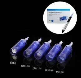 Hela ersättare Derma Pen Bayonet Type Needle Catridges 139123642Nano Microneedle Tips för A1 DRPEN8612456