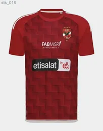 Футболки для болельщиков Футболки 2023 2024 Футбольные майки Al Ahly SC Диенг 23 24 Майо Перси Тау М. Абдельмонем дома на выезде Футбольная рубашка для взрослых H240309