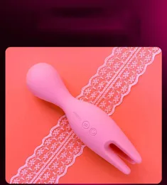 Svakom Nymph Silicone Magic Wand Soft Moving Finger Vibrator Dildo för vuxen Nippel Clitoris Stimulator Vibratorer för kvinnor266w4814645