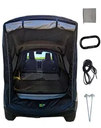 الخيام والملاجئ سيارة Trunk Tent Tent Outdoor Selfdrive Tour Tail Extension Sunshade BBQ Camping الخلفية المظلة لسيارات الدفع الرباعي Hatchb3032401