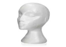 275 x 52 cm Dummy Manekin Głowa Kobieta Foampoliren Wystawicielka akcesoriów do włosów i peruki Kobieta Mannequin Foam4708772