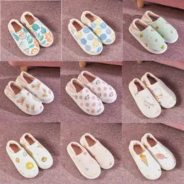 Slippers Soft Bottom Winter Pregnant Womens Nonslip Fruit Cotton Slippers Home Postpartum Large Size Cotton Slippers size 36-41 GAI-12