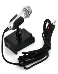 Mini Condenser Microphone Karaoke Voice Recording Mobile Phone Computer Sing Miniature Mic Microphone For Smart Phones Laptops9848863