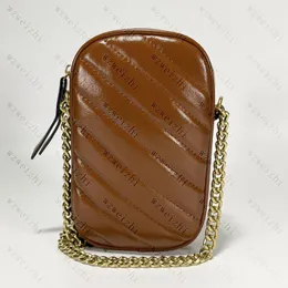 Latest Style Marmont Mini Handbag Wallets Coin Purses Gold Chain Shoulder Bag Crossbody Bags Mobile Phone Package 10 5x17x5CM296I