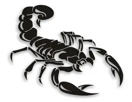 3031CM 1Pcs Crayfish Decal vinyl Car Sticker BlackSilver CA11007765217