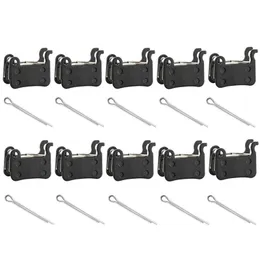 10pairs cykelcykel skivbromsbelägg för shimano XT M765 M775 XTR M975 Deore LX M585 T665 SLX M665 Hone M601 Zoom Saint M800 2402228