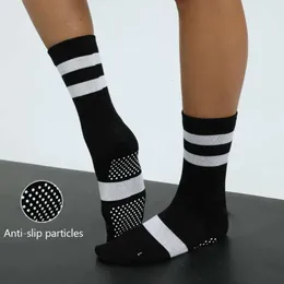 Luは、パンツレモンを新しいAピラティスヨガシリコンノンスリップ摩耗耐性スポーツフィースLndoor Dance Socksジムジョガースポーツと一緒に整列させる