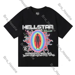 Hellstar 셔츠 남성 T 셔츠 짧은 소매 디자이너 Tshirt 그래픽 티 헬스 셔츠 힙 스터 세탁 된 직물 거리 낙서 편지 호일 프린트 빈티지 옷 3xl 165