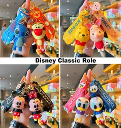 Cartoon Accessories PVC Doll key chain cute bag pendant personality decorative Baby Bag Decor Christmas Gift Lovely Mouse Style5215697