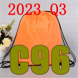 Latest 2023 Q3 BC 96 Drawstring Bag BC96 Belt Waterproof Backpack Shoes Clothes Yoga Running Fitness Travel 240227